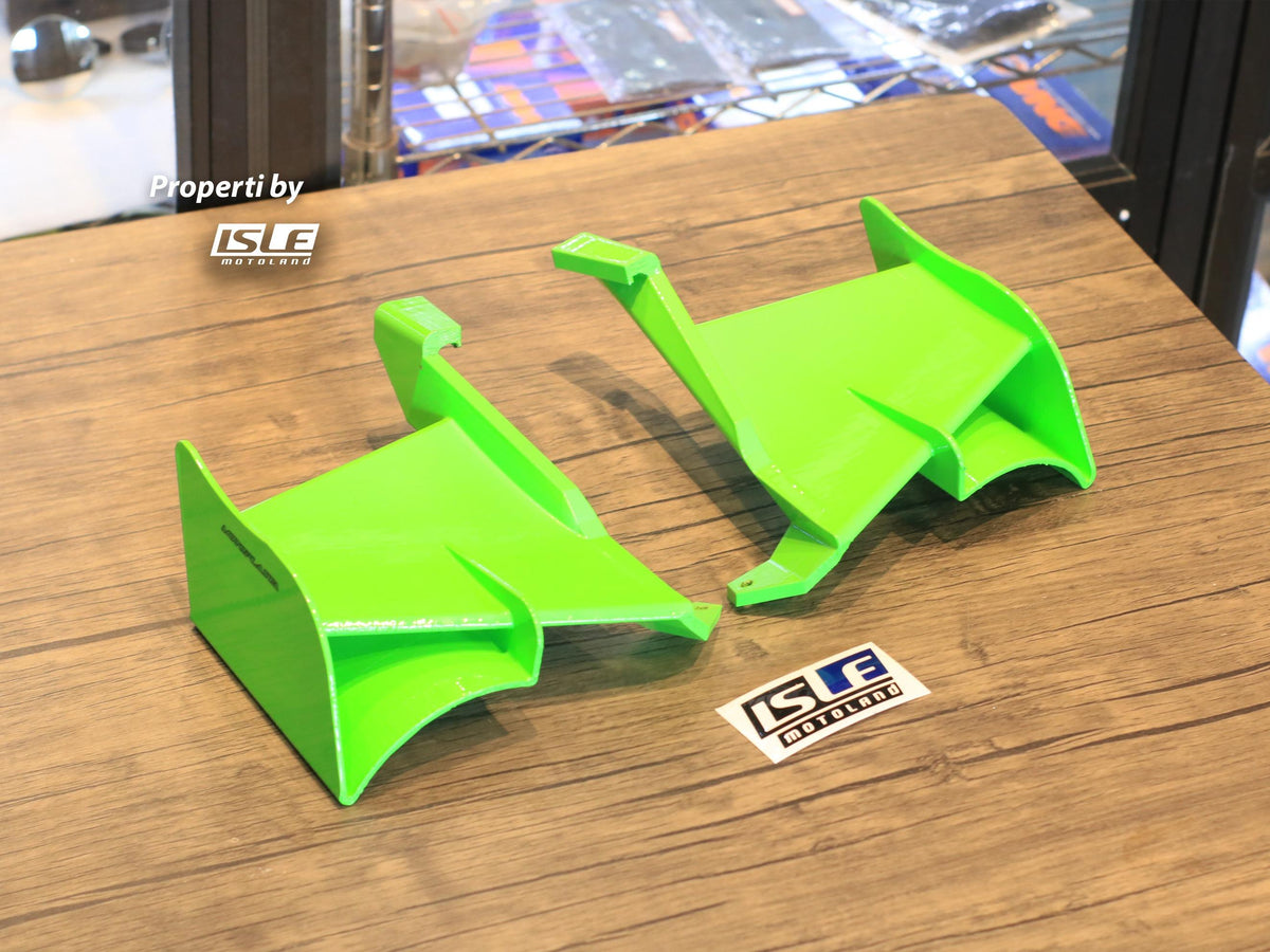 MOTOPLASTA Side Winglet Spoiler Model Aprilia Carbon Kawasaki ZX25R, ZX25RR, ZX4RR