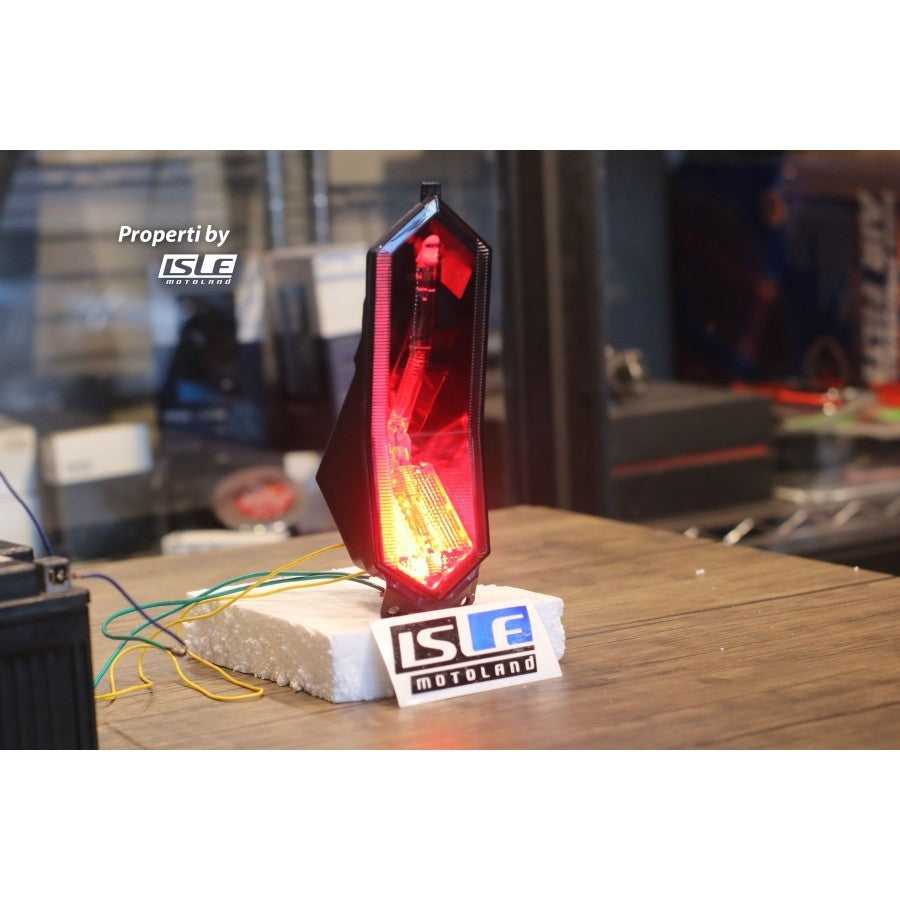 MINNAMOTO Stoplamp 3 in 1 Yamaha R1 / R1M '15-Up / R6 '17-Up Lampu Rem Belakang + Sein