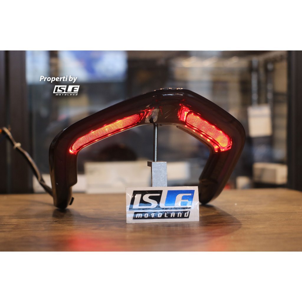 MINNAMOTO Stoplamp 3 in 1 Ducati Panigale V4, V2, V4S, V4R / Streetfighter LED Sonar Bar Lampu Rem Belakang + Sein