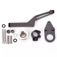 MINNAMOTO Bracket Steering Damper Kawasaki ZX25R, Ninja 250 FI New / Old, ZX6R, ZX636, Z800, Z1000 Sugomi, Z250, Z900 17-19, Z900 20-Up, Z900 RS