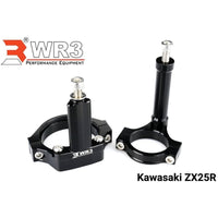 MINNAMOTO Bracket Steering Damper Kawasaki ZX25R, Ninja 250 FI New / Old, ZX6R, ZX636, Z800, Z1000 Sugomi, Z250, Z900 17-19, Z900 20-Up, Z900 RS