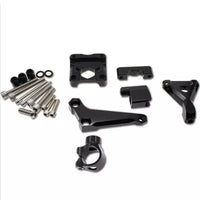 MINNAMOTO Bracket Steering Damper Kawasaki ZX25R, Ninja 250 FI New / Old, ZX6R, ZX636, Z800, Z1000 Sugomi, Z250, Z900 17-19, Z900 20-Up, Z900 RS