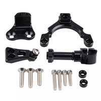 MINNAMOTO Bracket Steering Damper Kawasaki ZX25R, Ninja 250 FI New / Old, ZX6R, ZX636, Z800, Z1000 Sugomi, Z250, Z900 17-19, Z900 20-Up, Z900 RS