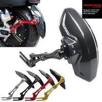 MINNAMOTO Mudguard Carbon CNC Aluminium Universal Motor Adjustable