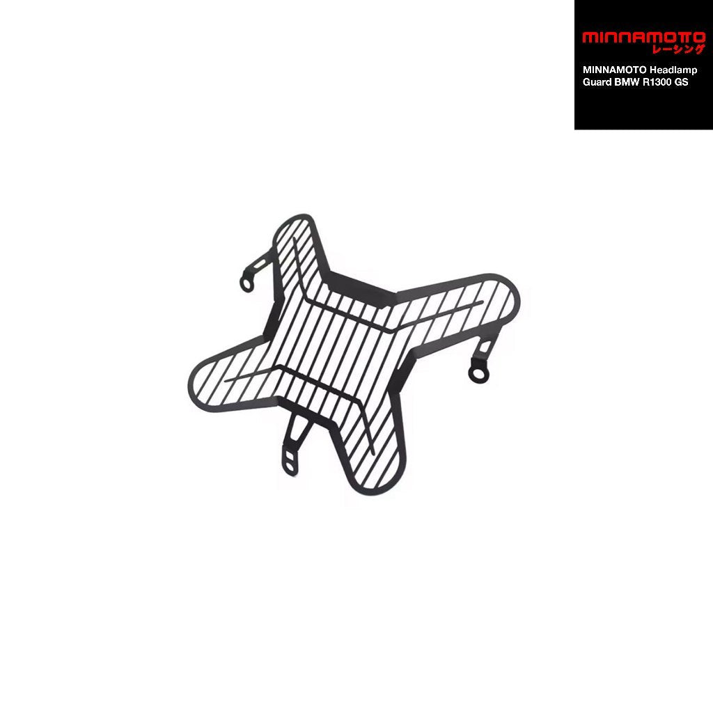 MINNAMOTO Headlamp Protector Guard BMW R1300 GS ADV Adventure Pelindung Lampu Depan