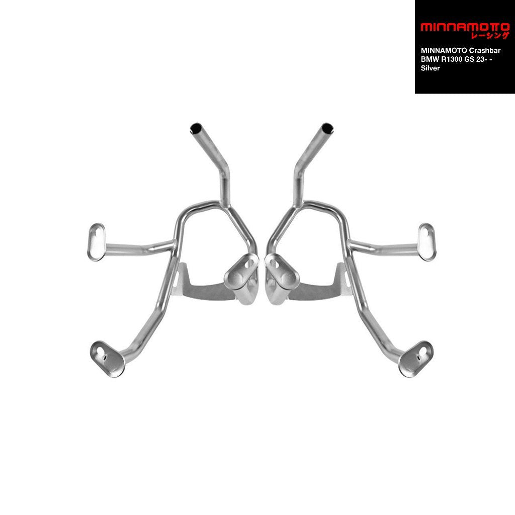 MINNAMOTO Crashbar BMW R1300 GS 23- Upper Lower - Silver