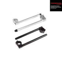 MINNAMOTO Clip On Handlebar Stang Yamaha  R25 14-18 /  R25 V2 19-Up / R15 V3 / R15 V4 / Xabre / R6 / R1 Black