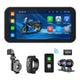MINNAMOTO Dashcam Camera + GPS Navigator Apple Carplay / Android Touchscreen Universal Motor