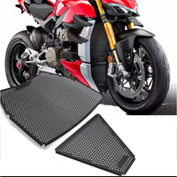MINNAMOTO Radiator Guard & Downpipe Grille Ducati Panigale / Streetfighter V4 Cover Vgrill Pelindung Cover