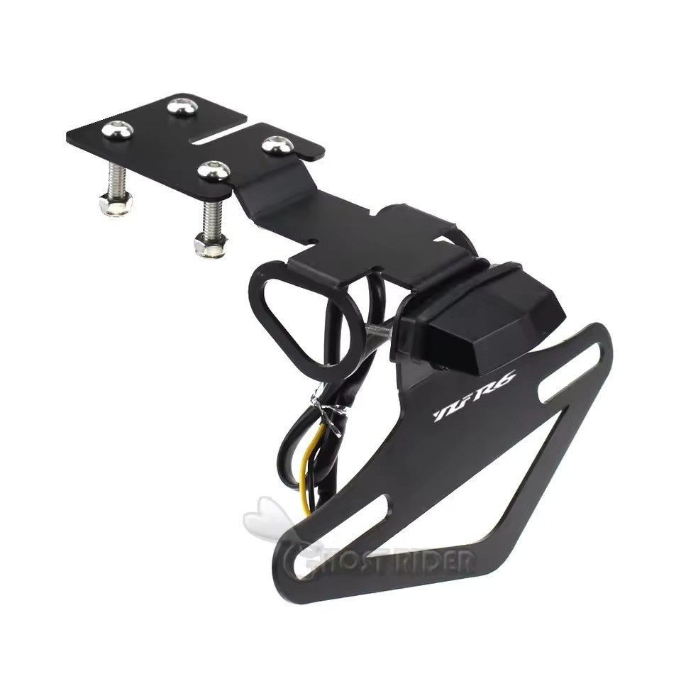 MINNAMOTO Tail Tidy + License Plate Lamp Yamaha R6 17–Up Dudukan Plat