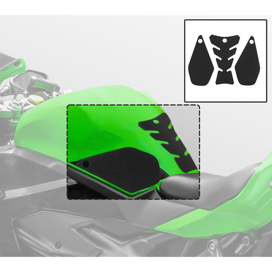 PROF.COMFORTO Side + Center Tank Pad Kawasaki ZX25R, ZX25RR, ZX4R, ZX4RR Tankpad Tengah + Samping