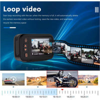 MINNAMOTO Dashcam Race Motor Recorder Camera