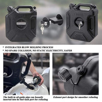 MINNAMOTO Fuel Tank Gasoline Oil Portable 5 Liter Jerry Can Jerigen Bensin / Solar / Oli / Bahan Bakar Touring