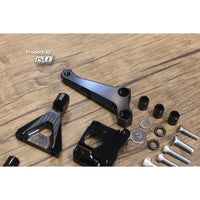 MINNAMOTO Bracket Steering Damper Kawasaki ZX25R, Ninja 250 FI New / Old, ZX6R, ZX636, Z800, Z1000 Sugomi, Z250, Z900 17-19, Z900 20-Up, Z900 RS