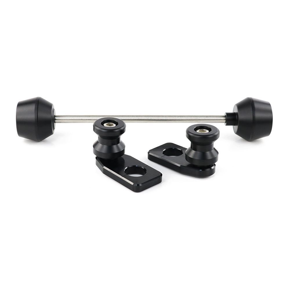 MINNAMOTO Fork & Rear Spindle Slider + Paddock Spools Honda CRF 250 L  Rally As Roda Depan Belakang + Jalu