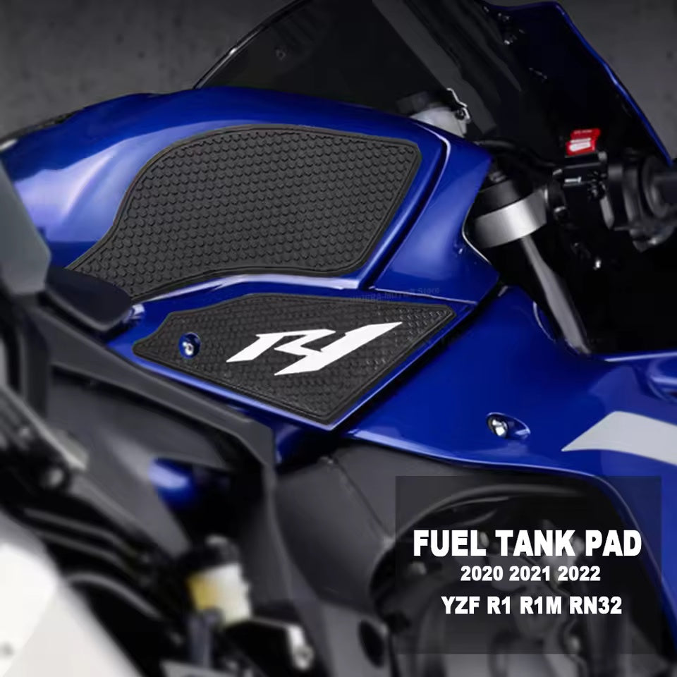 PROF.COMFORTO Side Tank Pad Yamaha R1 / R1M 15-19 / 20-Up 2 Areas Tebal Tankpad Samping