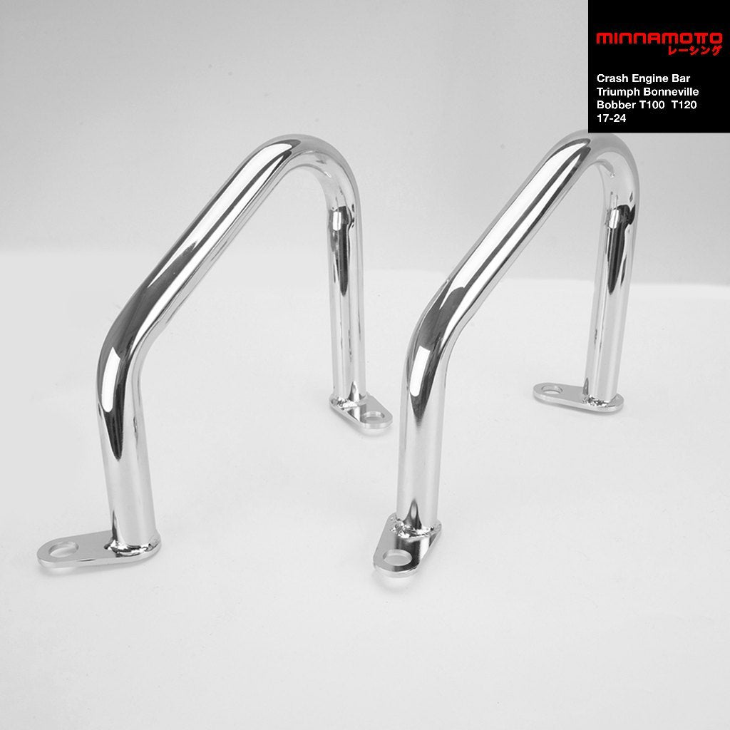 MINNAMOTO Crash Engine Bar Triumph Bonneville Bobber T100 / T120 17-24