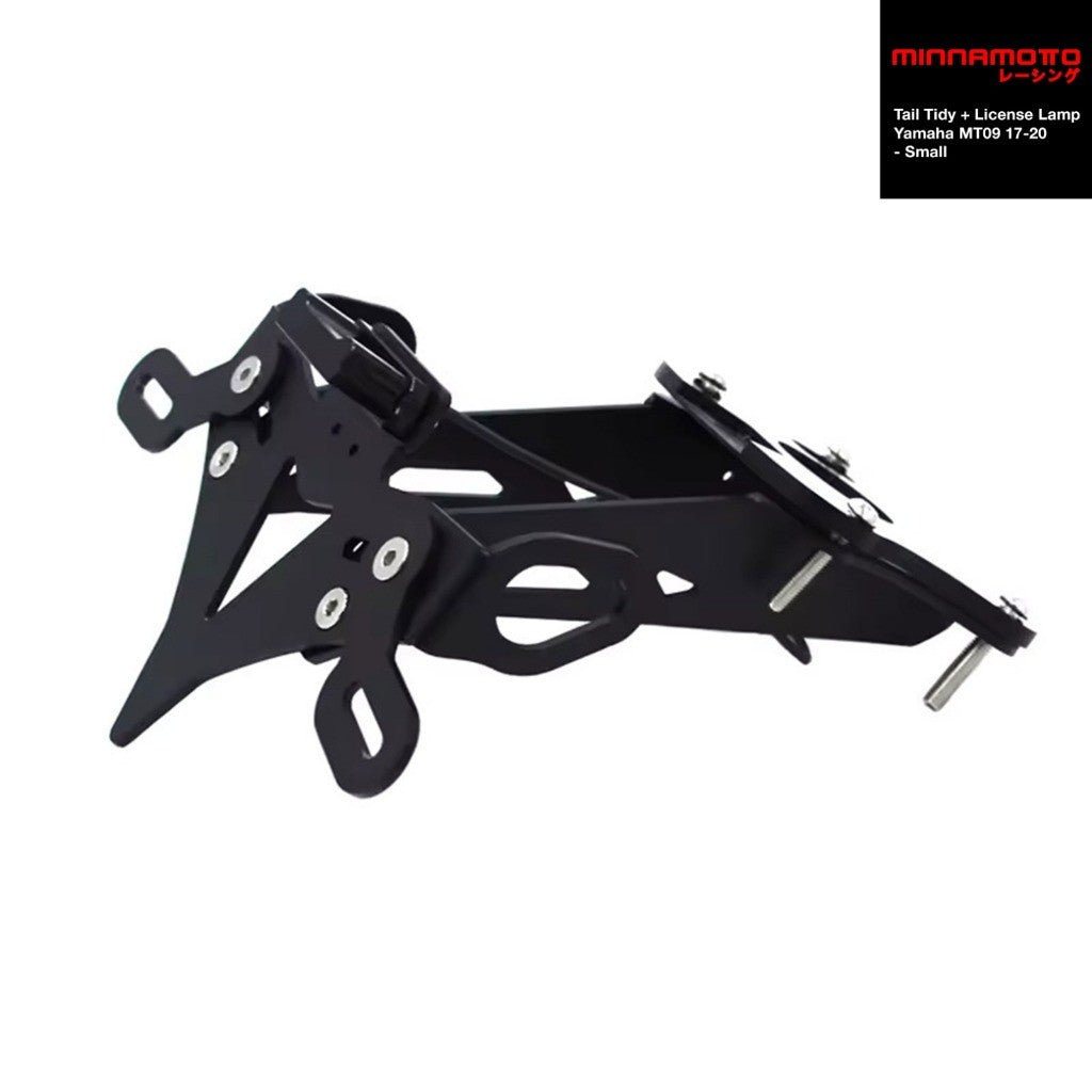 MINNAMOTO Tail Tidy + License Lamp Yamaha MT-09 17–20 / 21–23 Dudukan Plat + Lampu