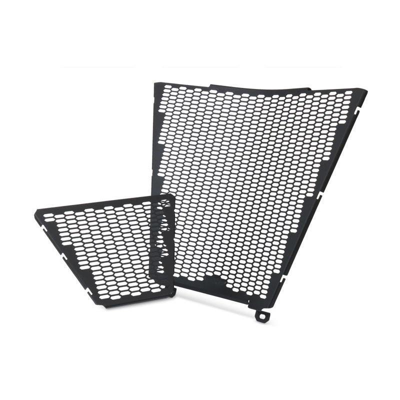 MINNAMOTO Radiator Guard Cover & Downpipe Grille Cover Honda CBR1000RR-R Fireblade SP 20-Up - PRO Pelindung Radiator