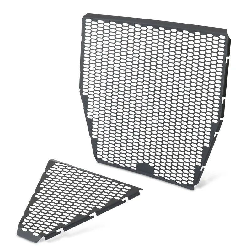 MINNAMOTO Radiator Guard Cover & Downpipe Grille Ducati Panigale V4, V4S 7G 25-Up - PRO Pelindung Radiator
