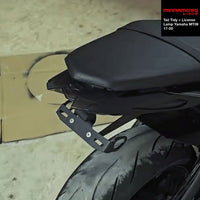 MINNAMOTO Tail Tidy + License Lamp Yamaha MT-09 17–20 / 21–23 Dudukan Plat + Lampu
