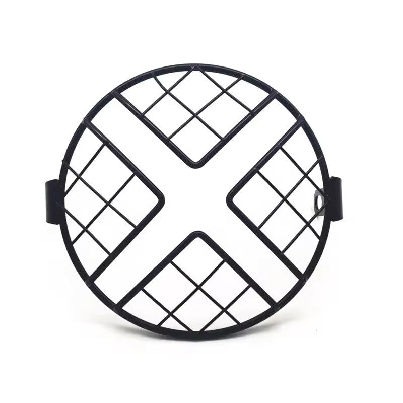 MINNAMOTO Headlamp Guard Naked Universal Cross / Net / Lines / Y Pelindung Lampu Depan