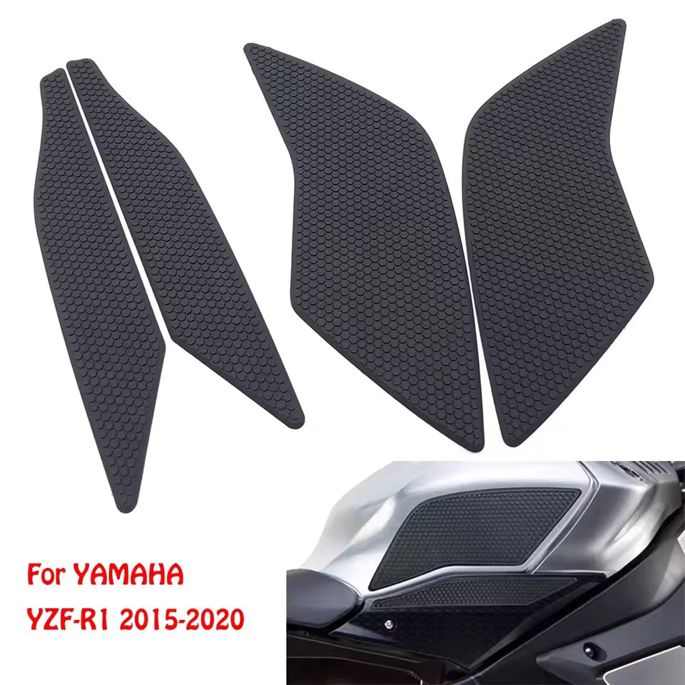 PROF.COMFORTO Side Tank Pad Yamaha R1 / R1M 15-19 / 20-Up 2 Areas Tebal Tankpad Samping