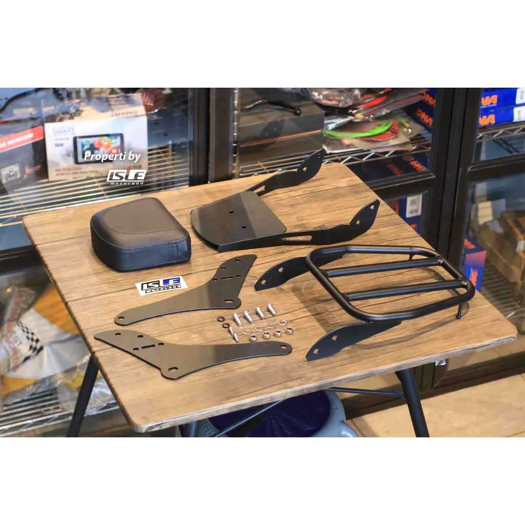 MINNAMOTO Backrest Kawasaki Vulcan S 650 / Sandaran Jok Original JP