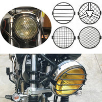 MINNAMOTO Headlamp Guard Naked Universal Cross / Net / Lines / Y Pelindung Lampu Depan