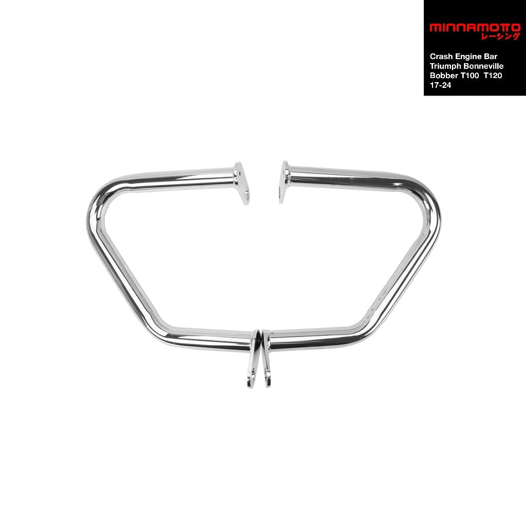 MINNAMOTO Crash Engine Bar Triumph Bonneville Bobber T100 / T120 17-24