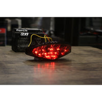 MINNAMOTO Stoplamp 3 in 1 Ducati Monster 659, 696, 795, 796, 1100 EVO Lampu Rem Belakang + Sein