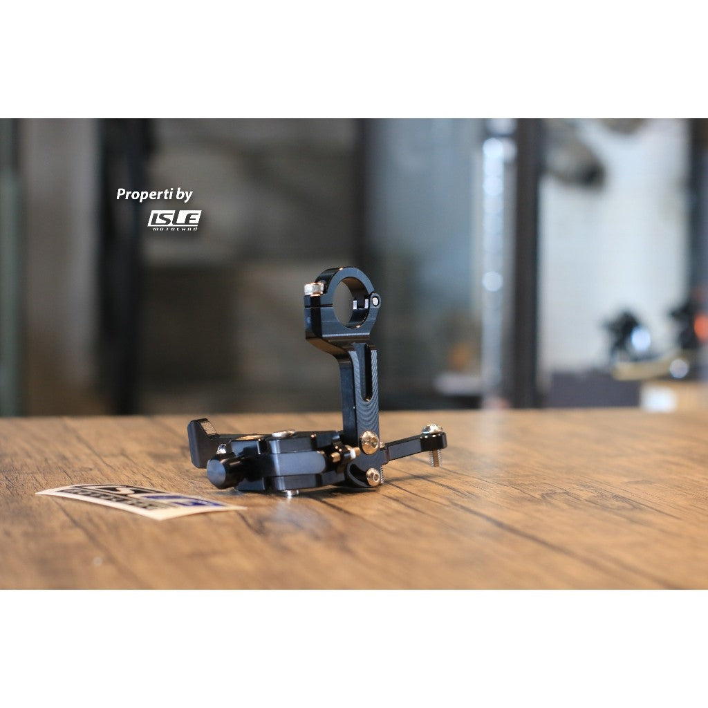 MINNAMOTO Thumb Brake Lever Universal Bike / Tuas Rem Belakang Tangan Kiri