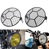 MINNAMOTO Headlamp Guard Naked Universal Cross / Net / Lines / Y Pelindung Lampu Depan