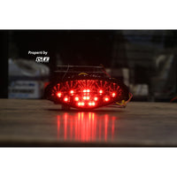 MINNAMOTO Stoplamp 3 in 1 Ducati Monster 659, 696, 795, 796, 1100 EVO Lampu Rem Belakang + Sein