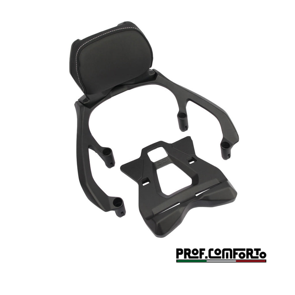 PROF.COMFORTO Backrest + Bracket Top Box Yamaha TMAX 530 17-21 / TMAX 560 21-Up