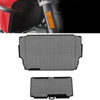 MINNAMOTO Radiator Guard Cover & Downpipe Grille  Ducati Multistrada 950, 1200, 1460 - EVO Pelindung Radiator