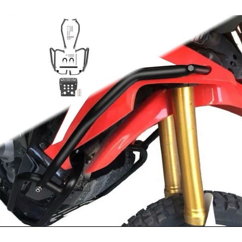 MINNAMOTO Crash Bar + Skid Plate Honda CRF 250 Rally 17-20