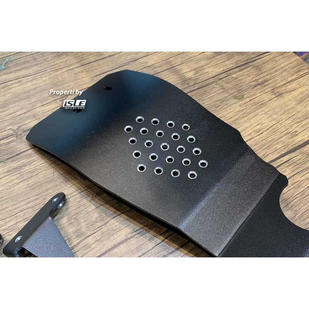 MINNAMOTO Skidplate Engine Guard Ducati Scrambler 400 / 800 / Monster 795 / 796 – Black