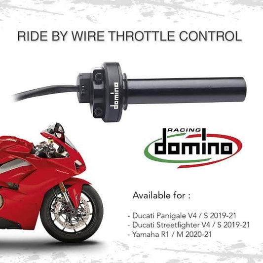 DOMINO Gas Spontan Ride by Wire Ducati Panigale V4 S/R / SF