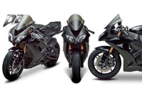 ZEROGRAVITY Kawasaki ZX6R / ZX636 09-18 Double Bubble Light Smoke