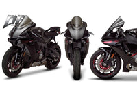 ZEROGRAVITY Yamaha YZF R1 / R1M 15-19 / YZF R1S 16-19 Double Bubble Light Smoke