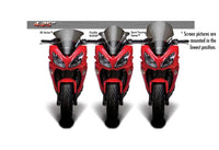 ZEROGRAVITY Windscreen Kawasaki ER6F 12-16 Double Bubble Light Smoke
