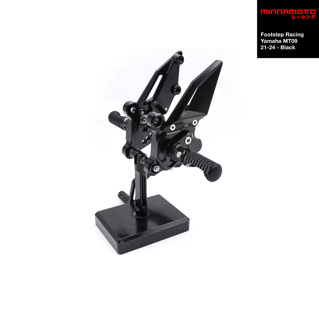 MINNAMOTO Footstep Racing Yamaha MT09 21-24 - Black