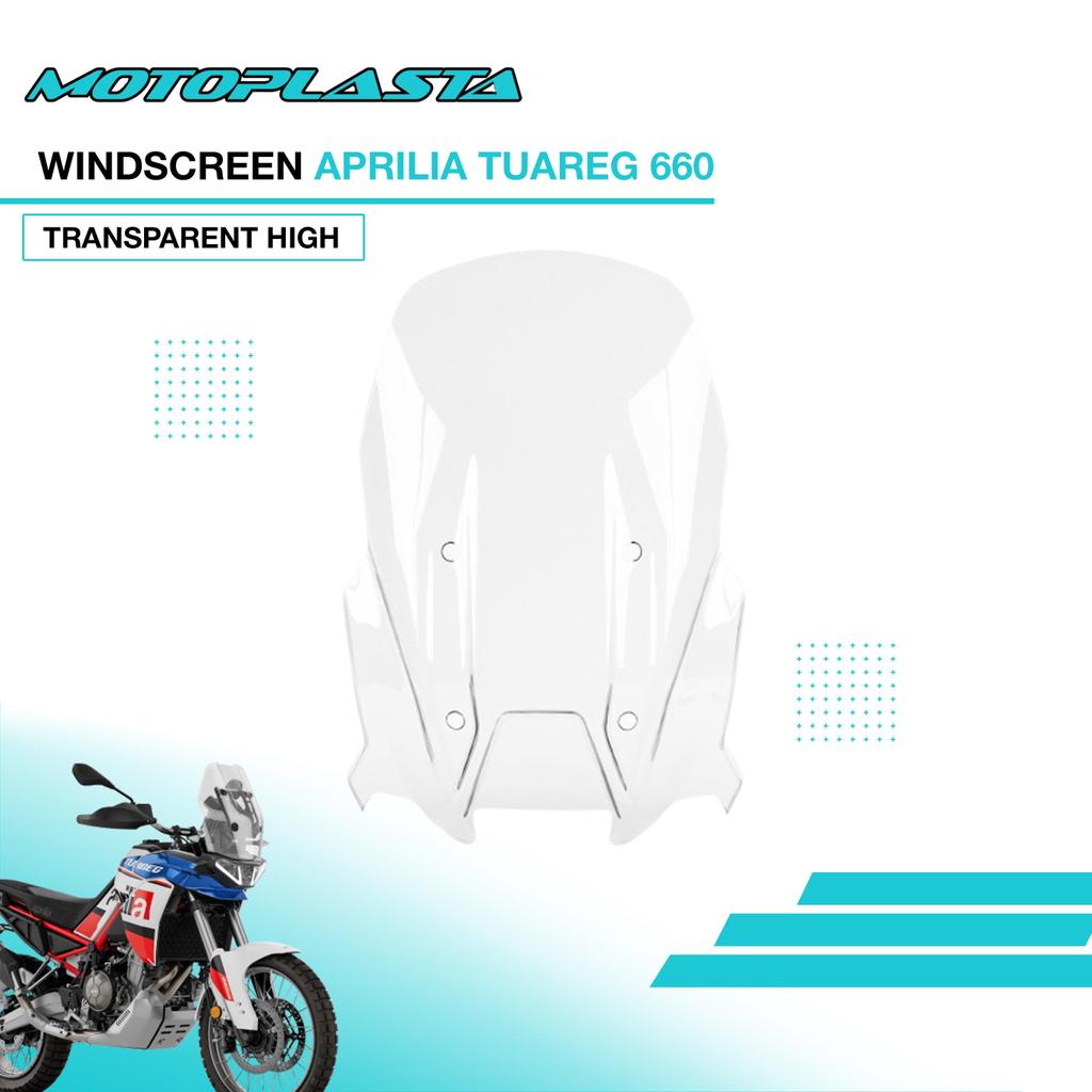 MOTOPLASTA Windscreen Aprilia Tuareg 660 High