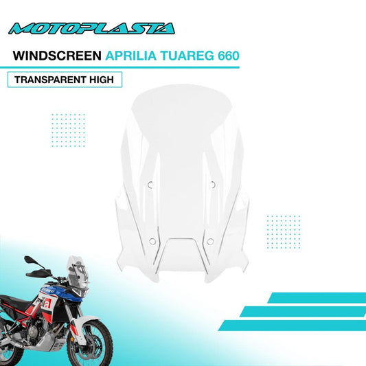 MOTOPLASTA Windscreen Aprilia Tuareg 660 High