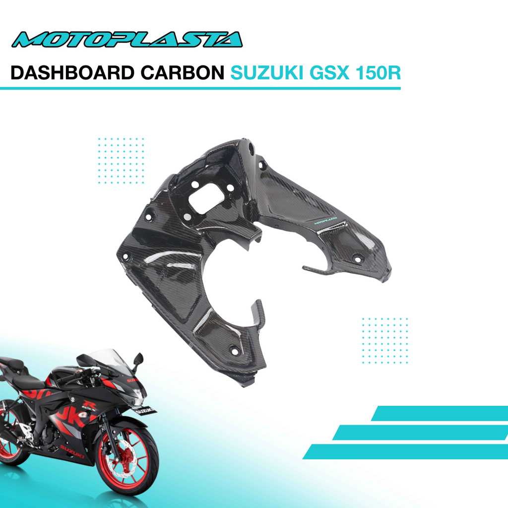MOTOPLASTA Dashboard Carbon Suzuki GSX-R150 17-Up