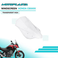 MOTOPLASTA Windscreen Honda CB500X High