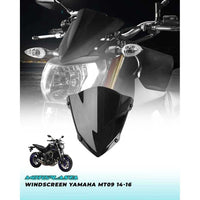 MOTOPLASTA Windscreen Yamaha MT09 14-16 / 21-23