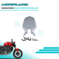 MOTOPLASTA Visor Ducati Monster 950, 937 Windscreen Windshield