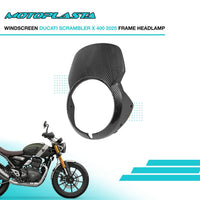 MOTOPLASTA Windhshield Ducati Scrambler X 400 2025 Frame Headlamp Windscreen